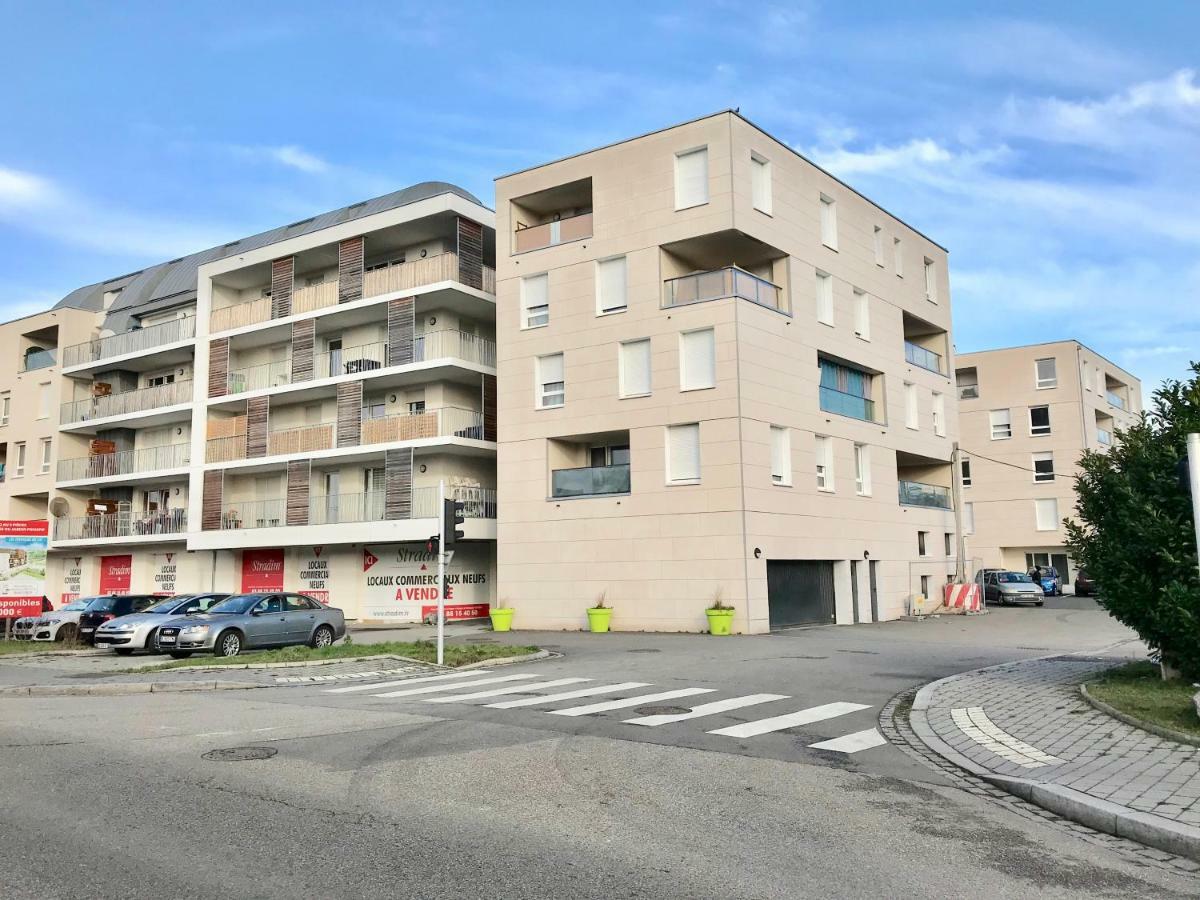 Le T2 Appartement Moderne Avec Terrasse Et Parking Štrasburk Exteriér fotografie